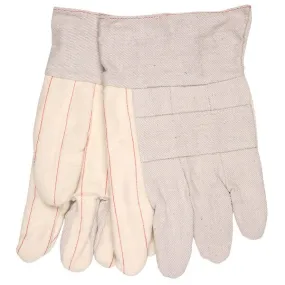 9124 MCR Safety Heat Resistance Gloves, Large, Cotton, Natural