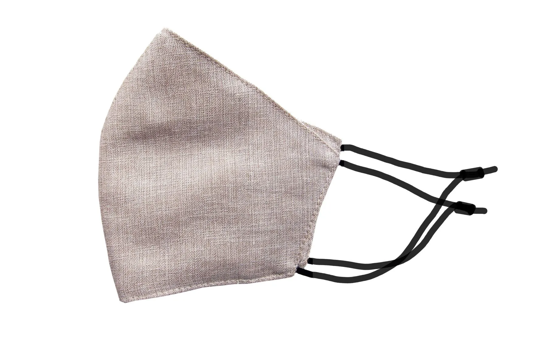 Adults - Fridaze 100% Linen Face Mask (Optional PM 2.5 Filter) - Sand