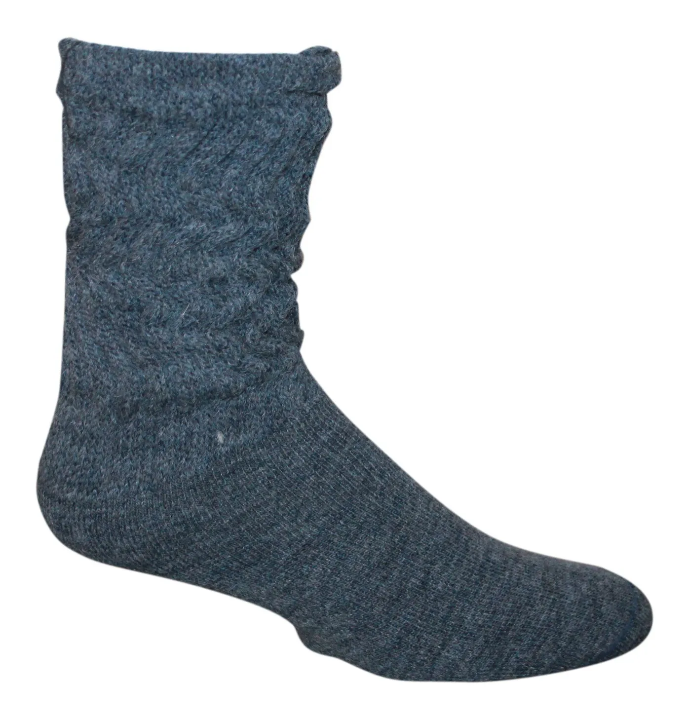 Alpaca Mid Calf Non Constricting Therapeutic Diabetic Socks