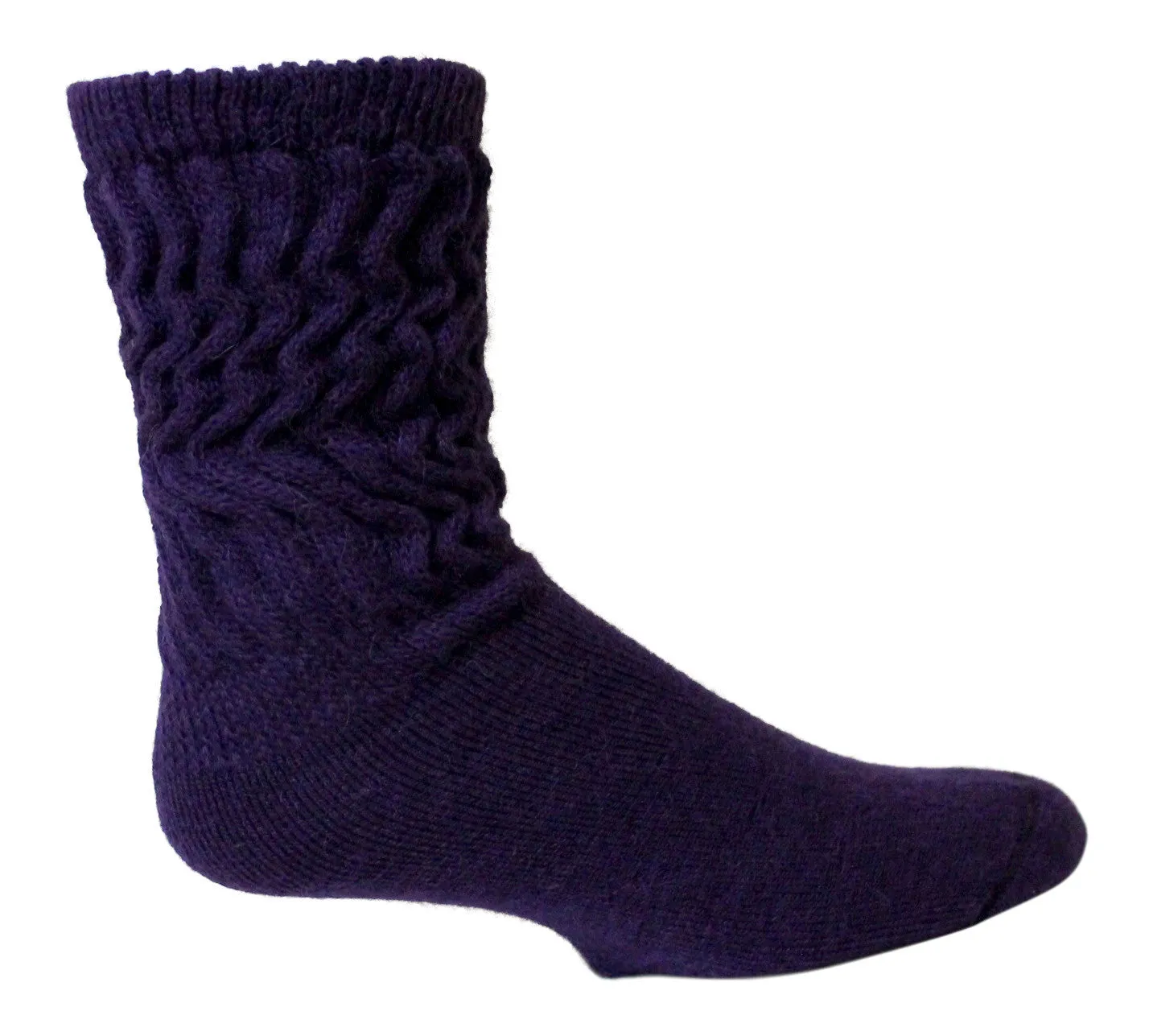 Alpaca Mid Calf Non Constricting Therapeutic Diabetic Socks