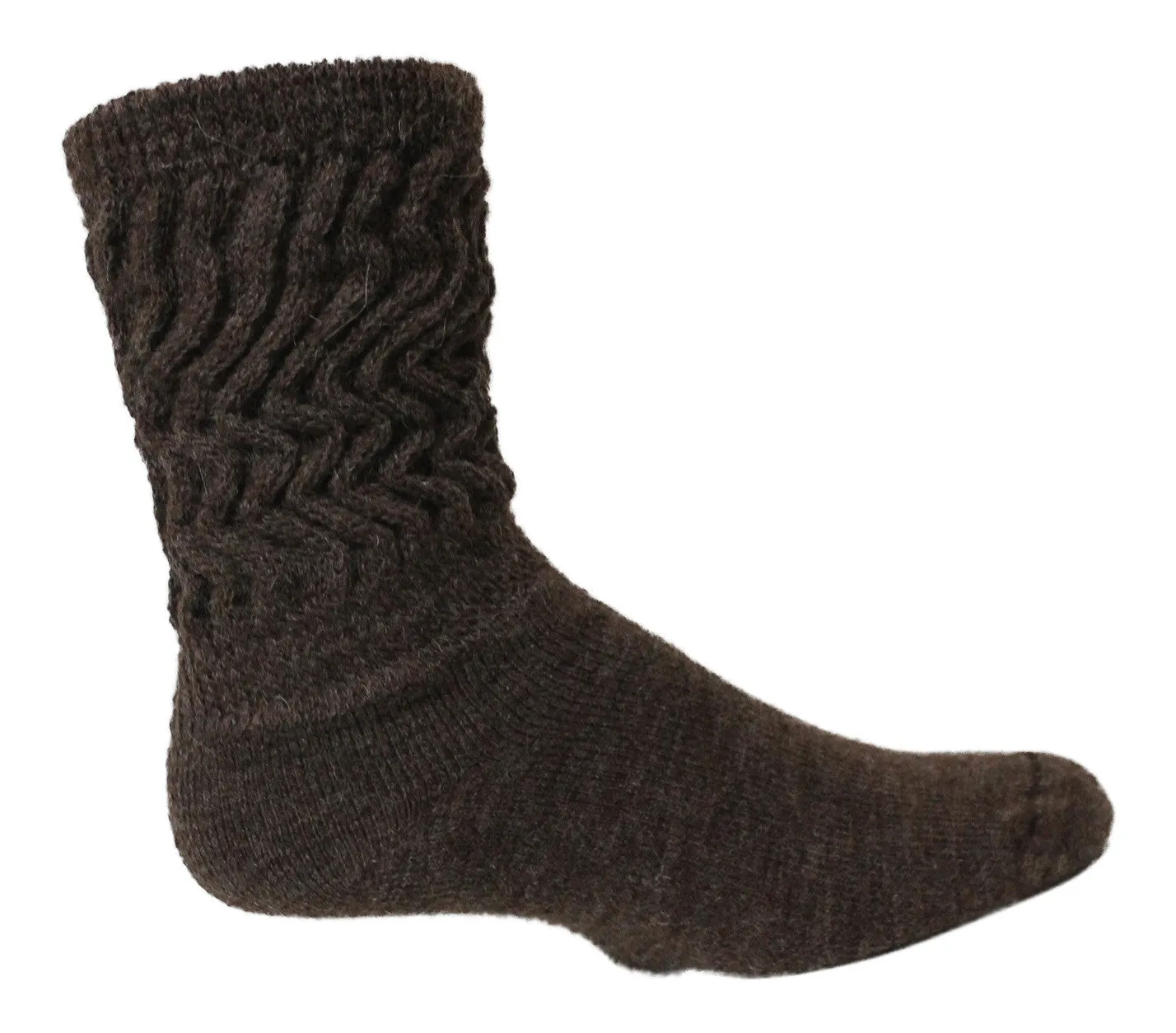 Alpaca Mid Calf Non Constricting Therapeutic Diabetic Socks