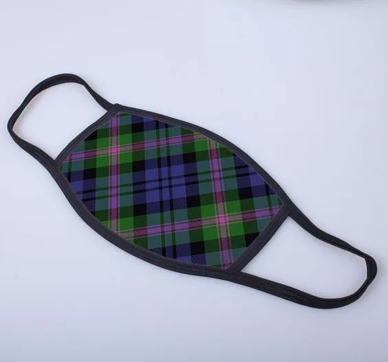 Baird Tartan Printed Face Mask