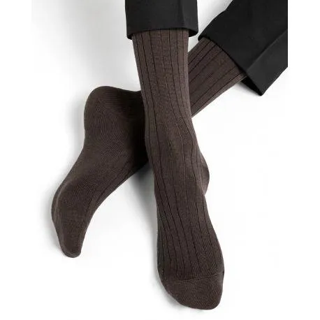 Bleuforet Men's Merino Wool Socks with Cotton Lining