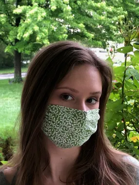 Custom Reusable Cotton Face Mask - Florals and Damasks 1