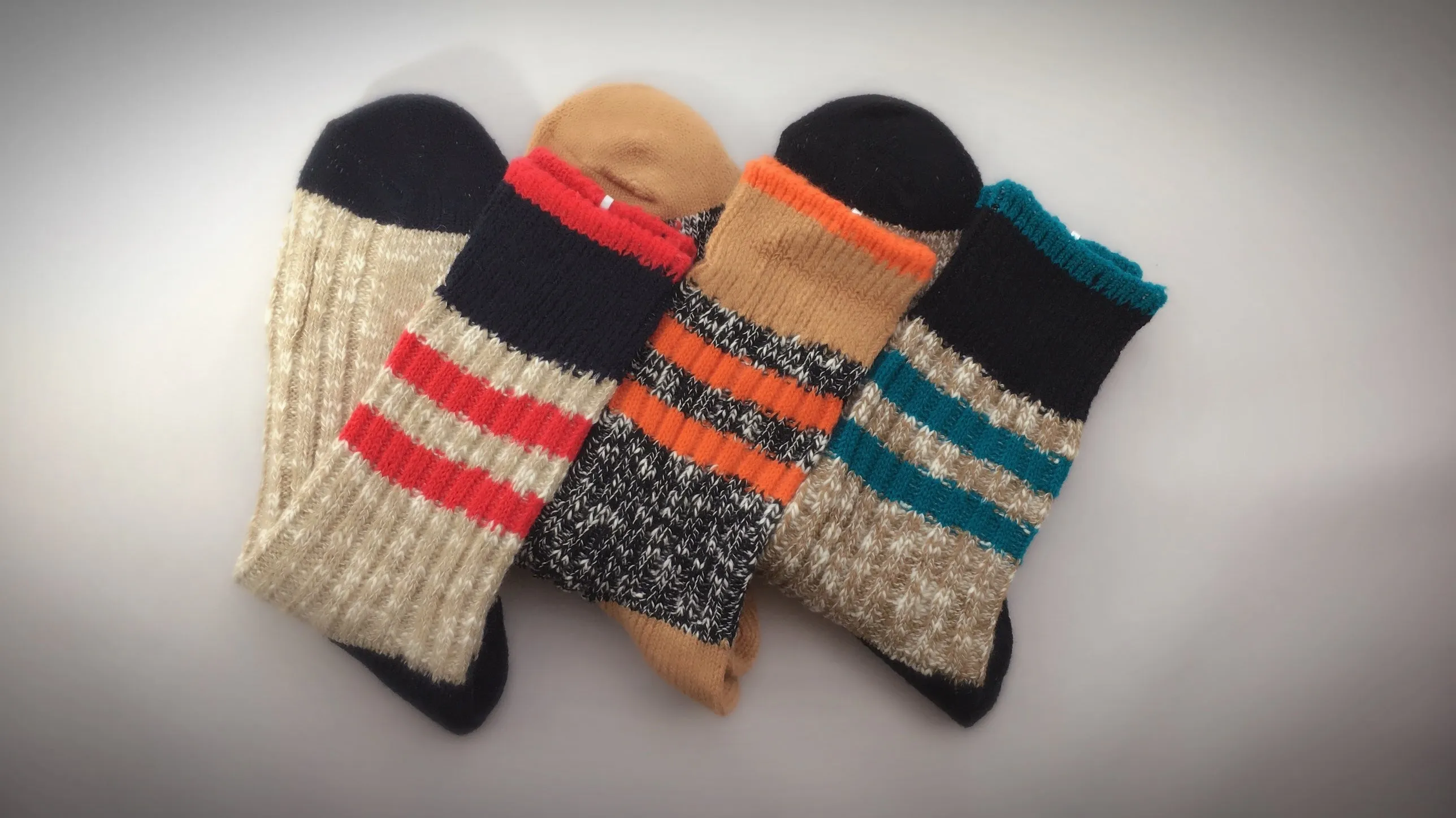 Cute Fun Cozy Warm Wool | Women Teen Girls | Crew Socks | 3 Pairs | (Warm Wool)