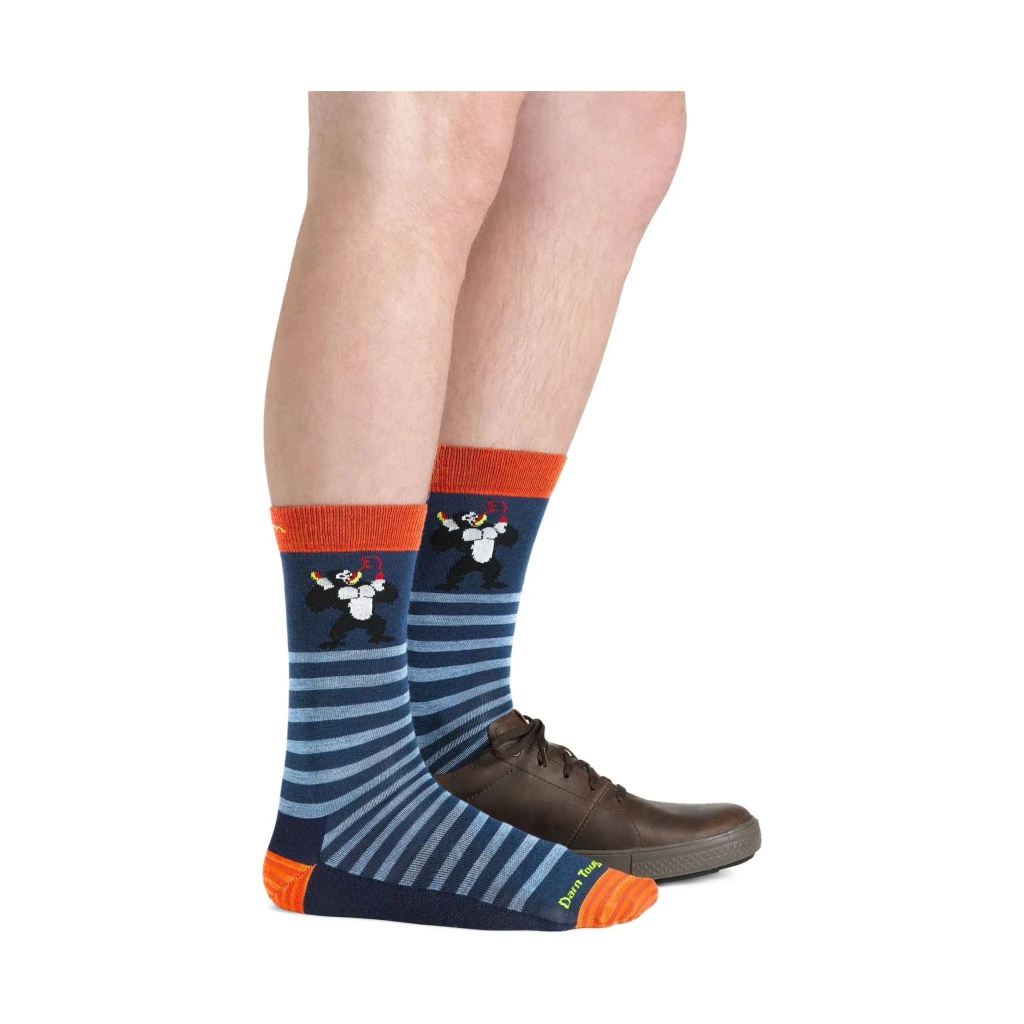 Darn Tough Vermont Men's Animal Haus Lightweight Lifestyle Sock - Deep Water