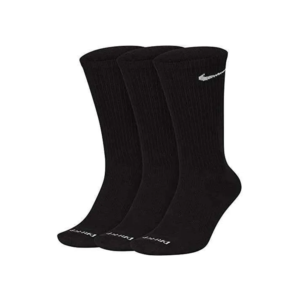 Everyday Cotton Lightweight Crew Socks (3-Pack)