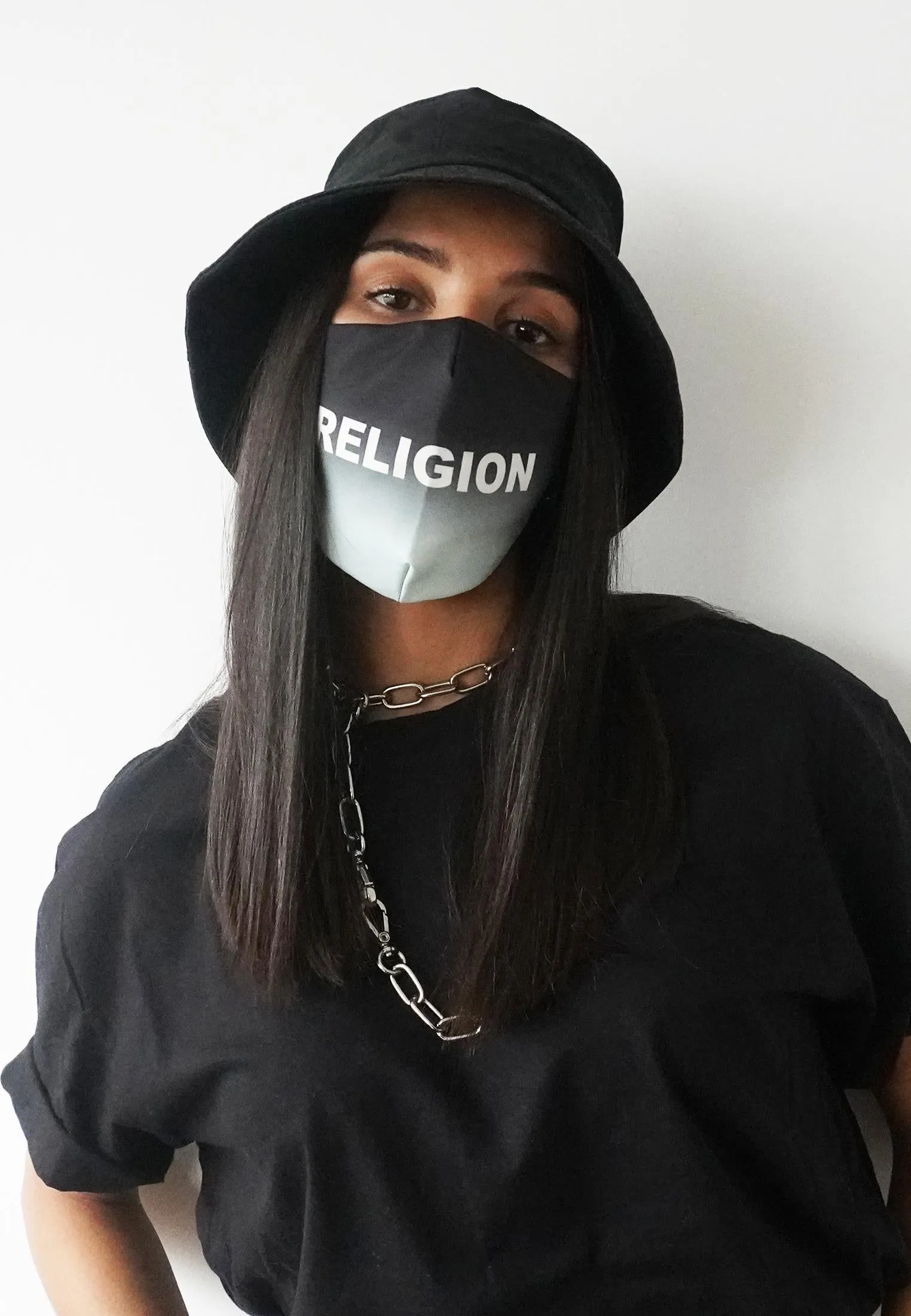 FACE MASK RELIGION GRADIENT MINT