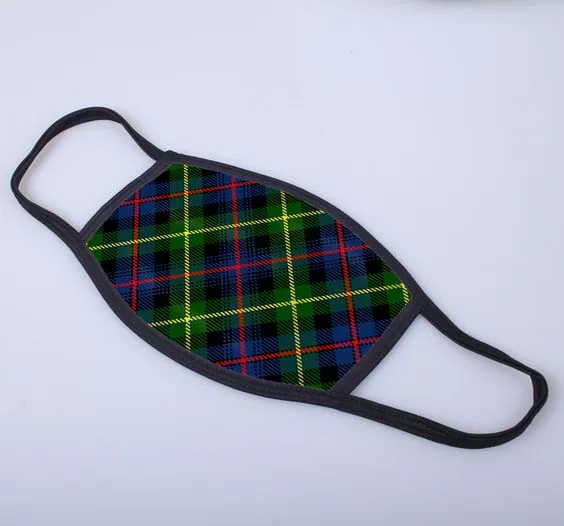 Farquharson Tartan Printed Face Mask