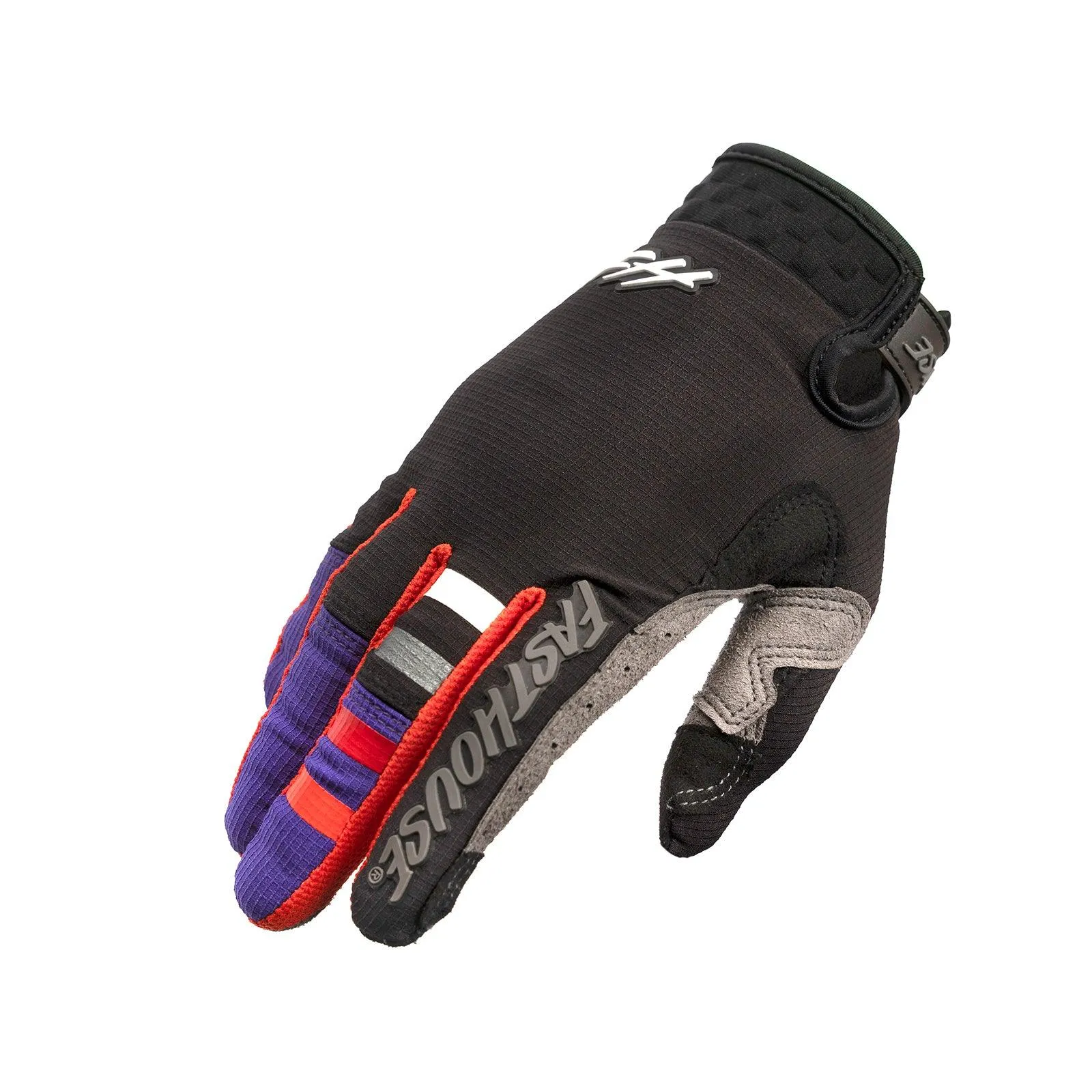 Fasthouse Youth Blitz Fader Glove - Black/Purple