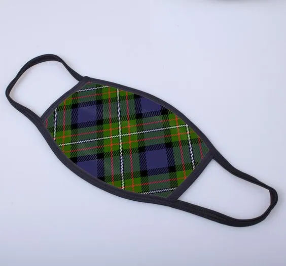 Ferguson Tartan Printed Face Mask