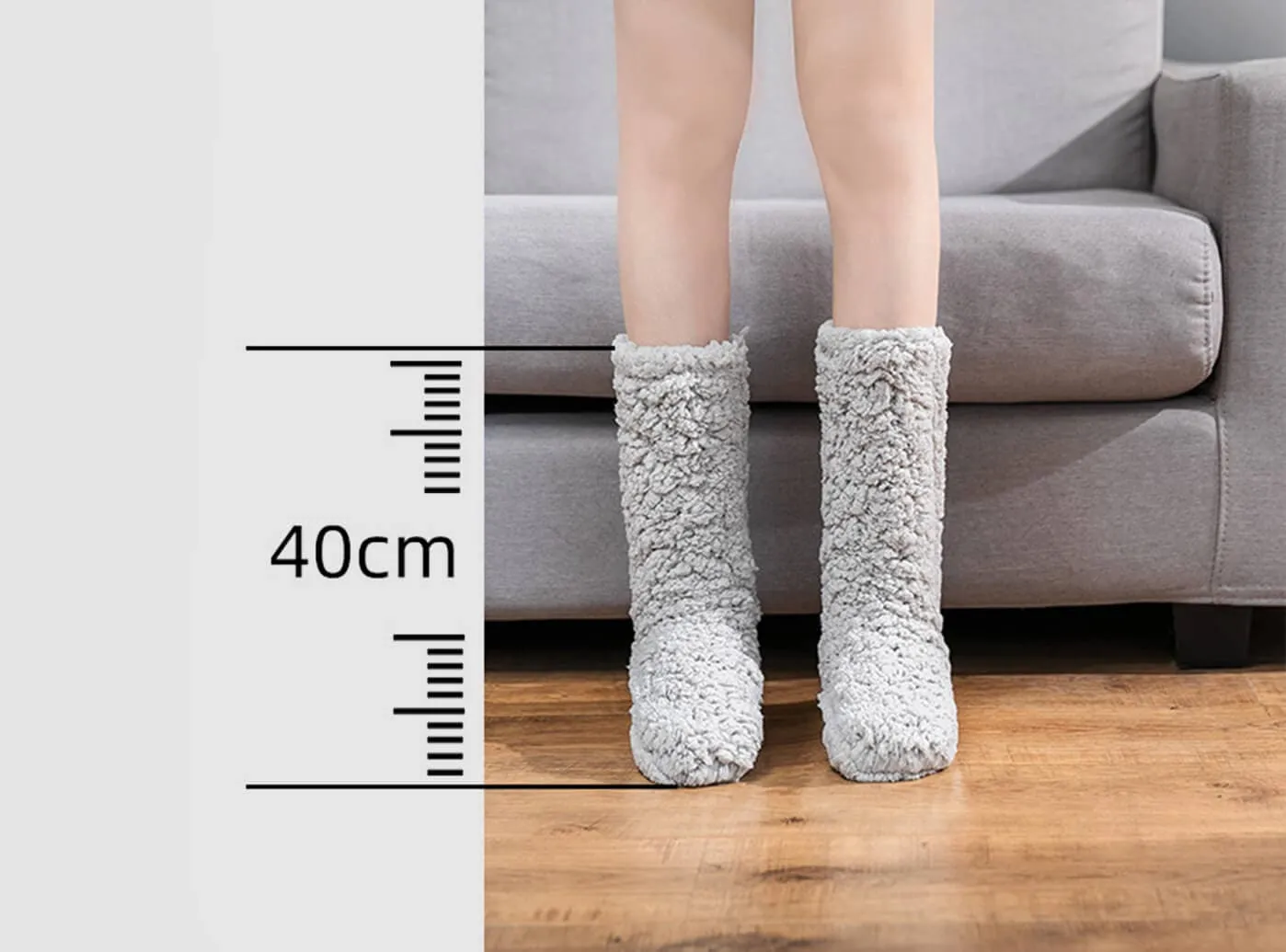 FitVille Women’s CloudCoat Slipper Socks V2