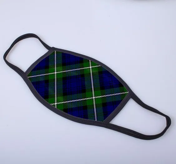 Forbes Tartan Printed Face Mask