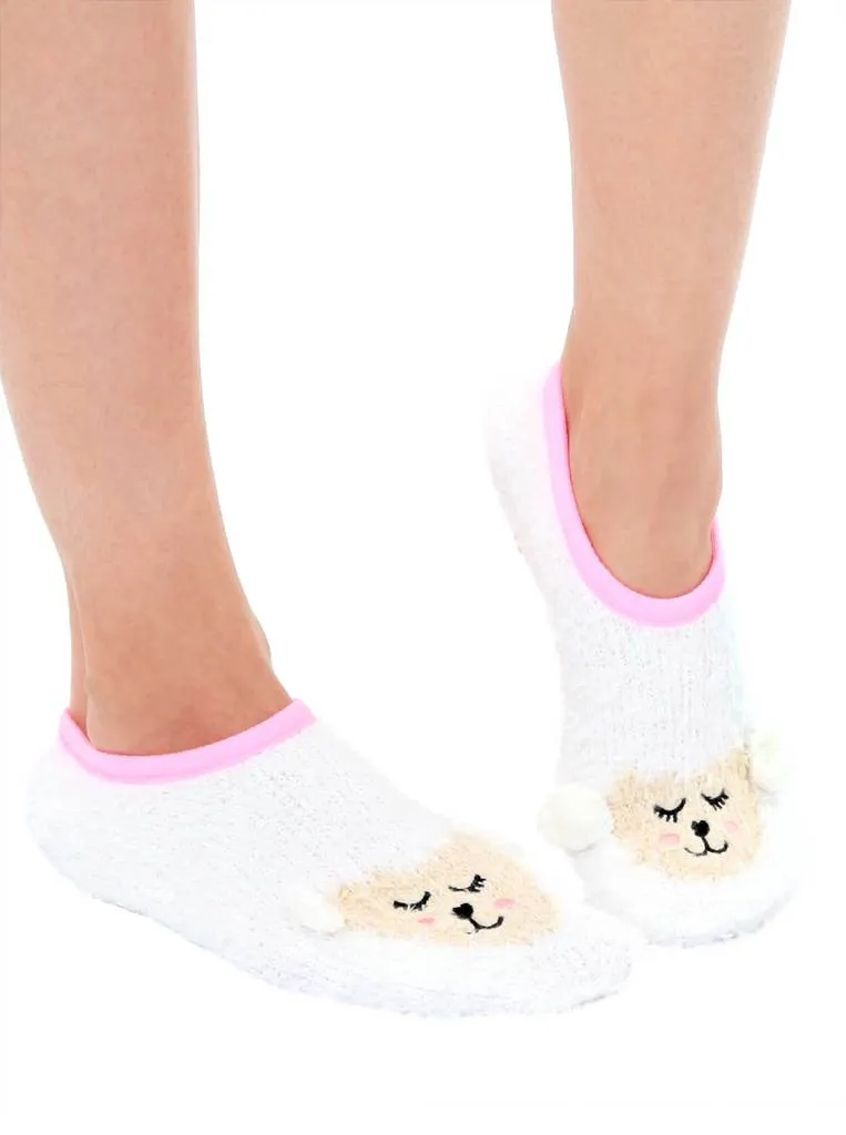 Fuzzy Lamb Slipper