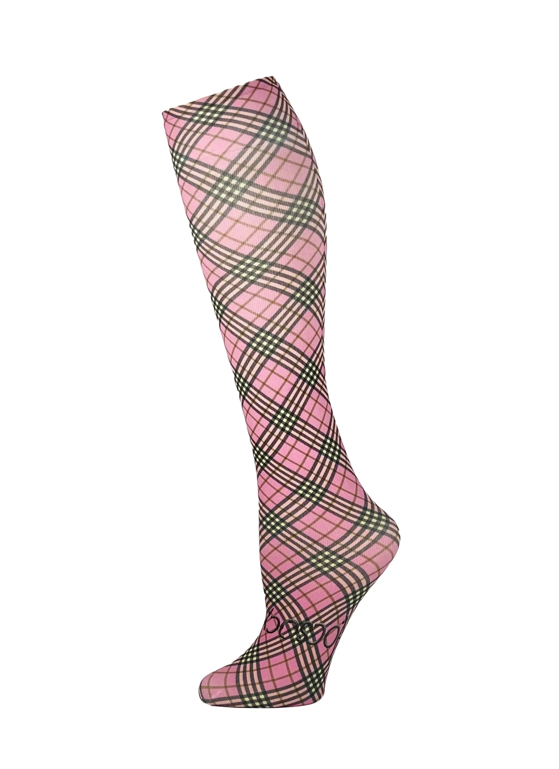 HocSocx ShowSocx - Pink Party Plaid