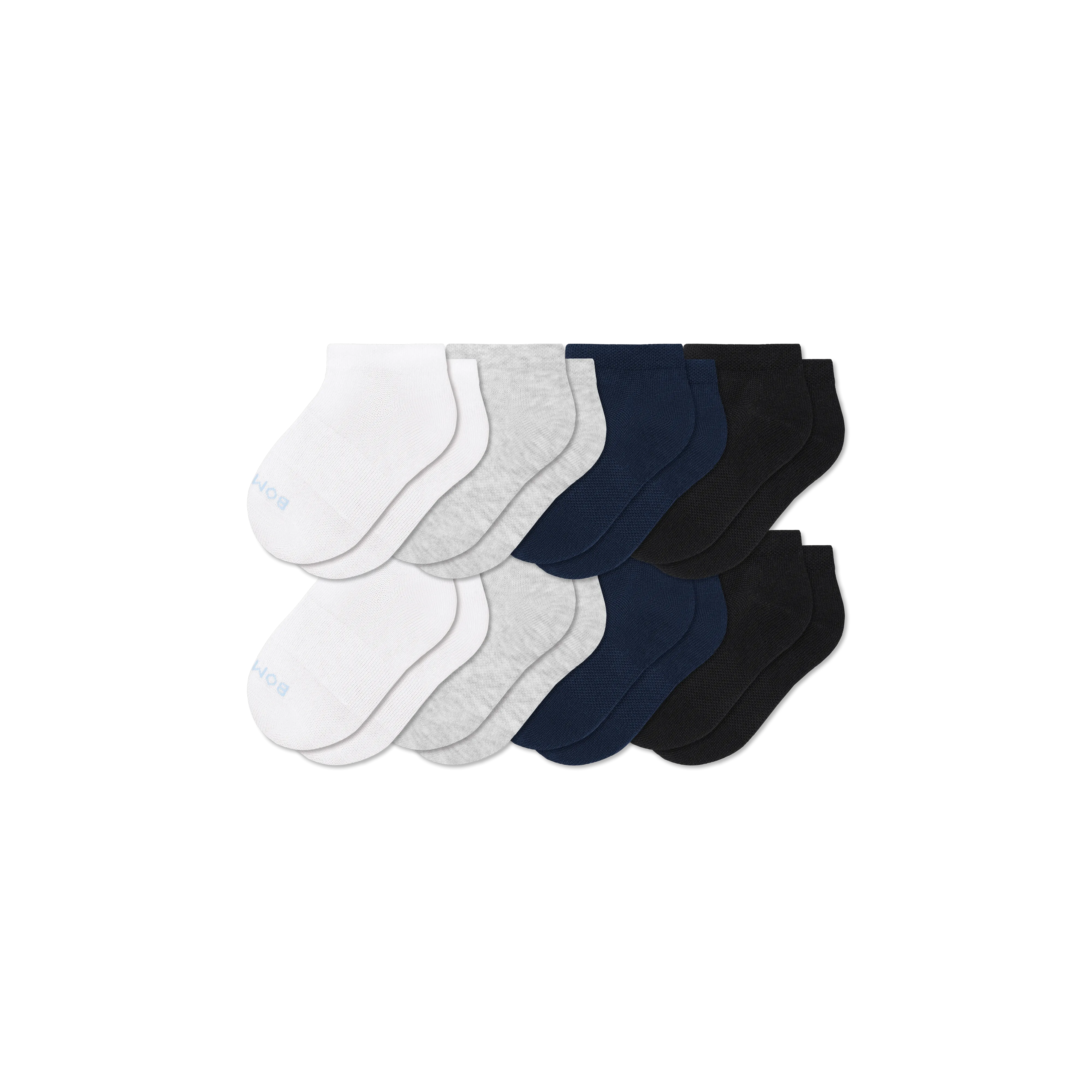 Junior Lightweight Ankle Sock 8-Pack