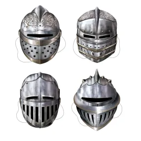 Knight Masks 30cm 4pk