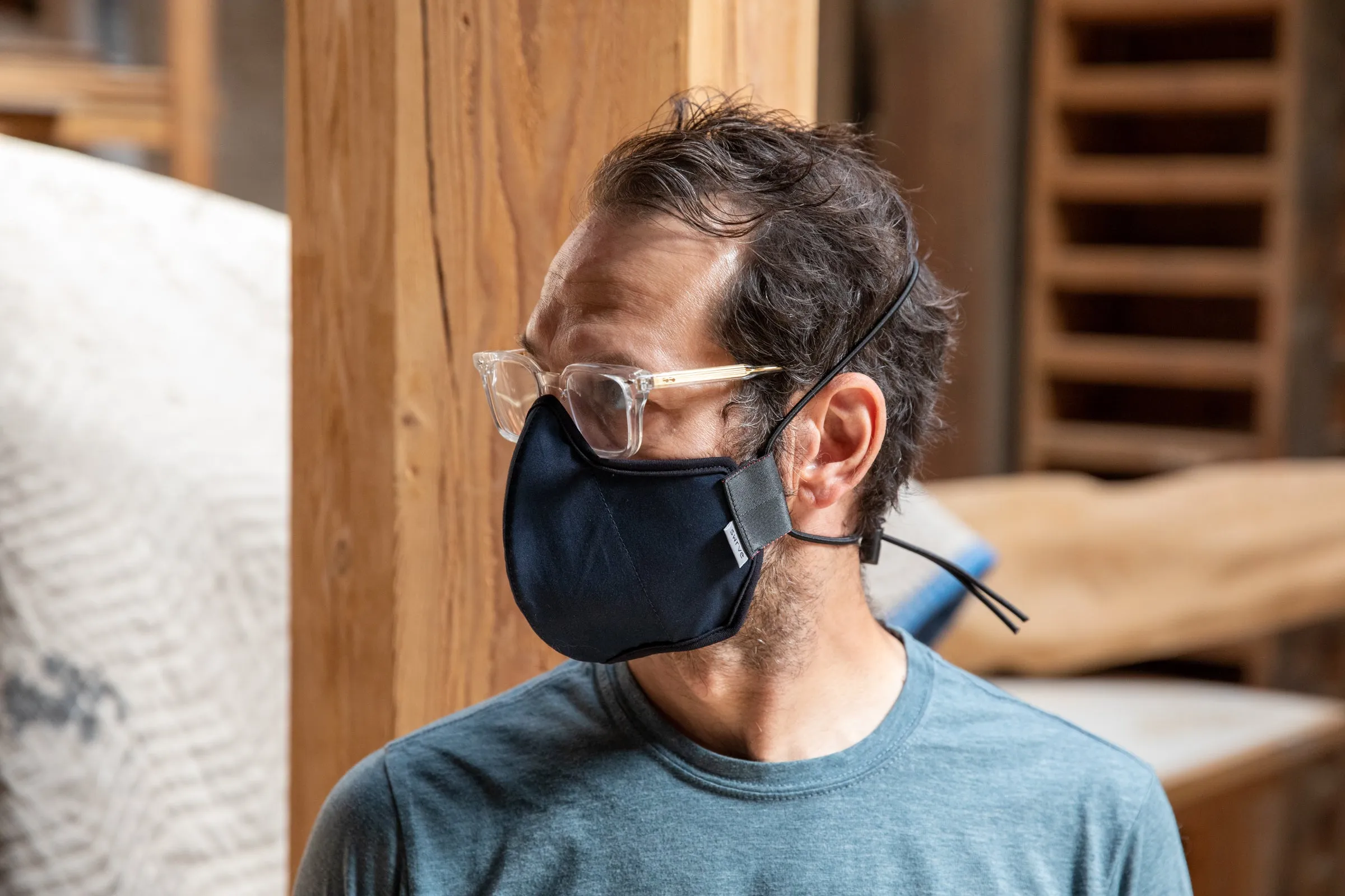 LONG mid-summer cotton MASK