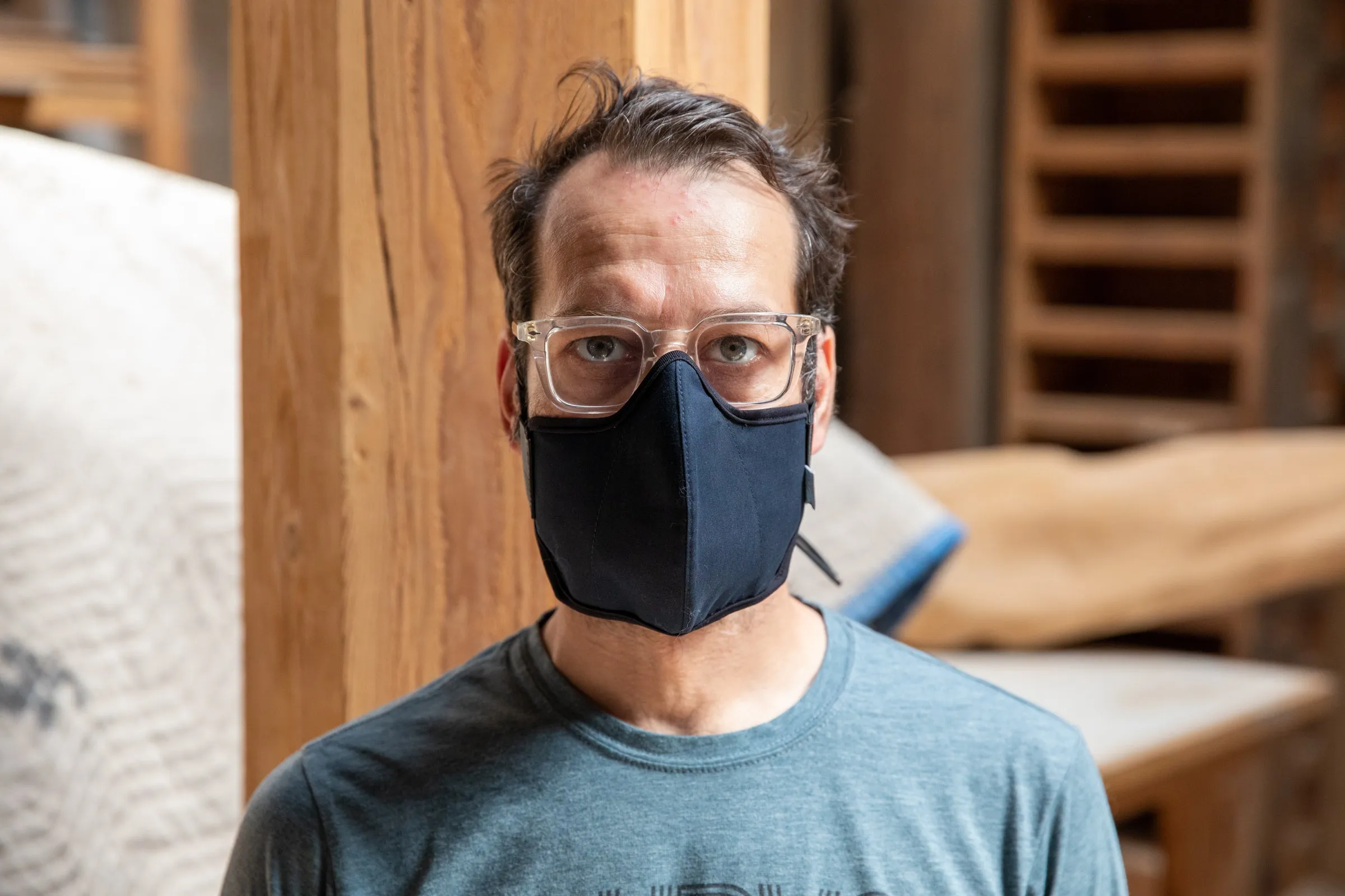 LONG mid-summer cotton MASK