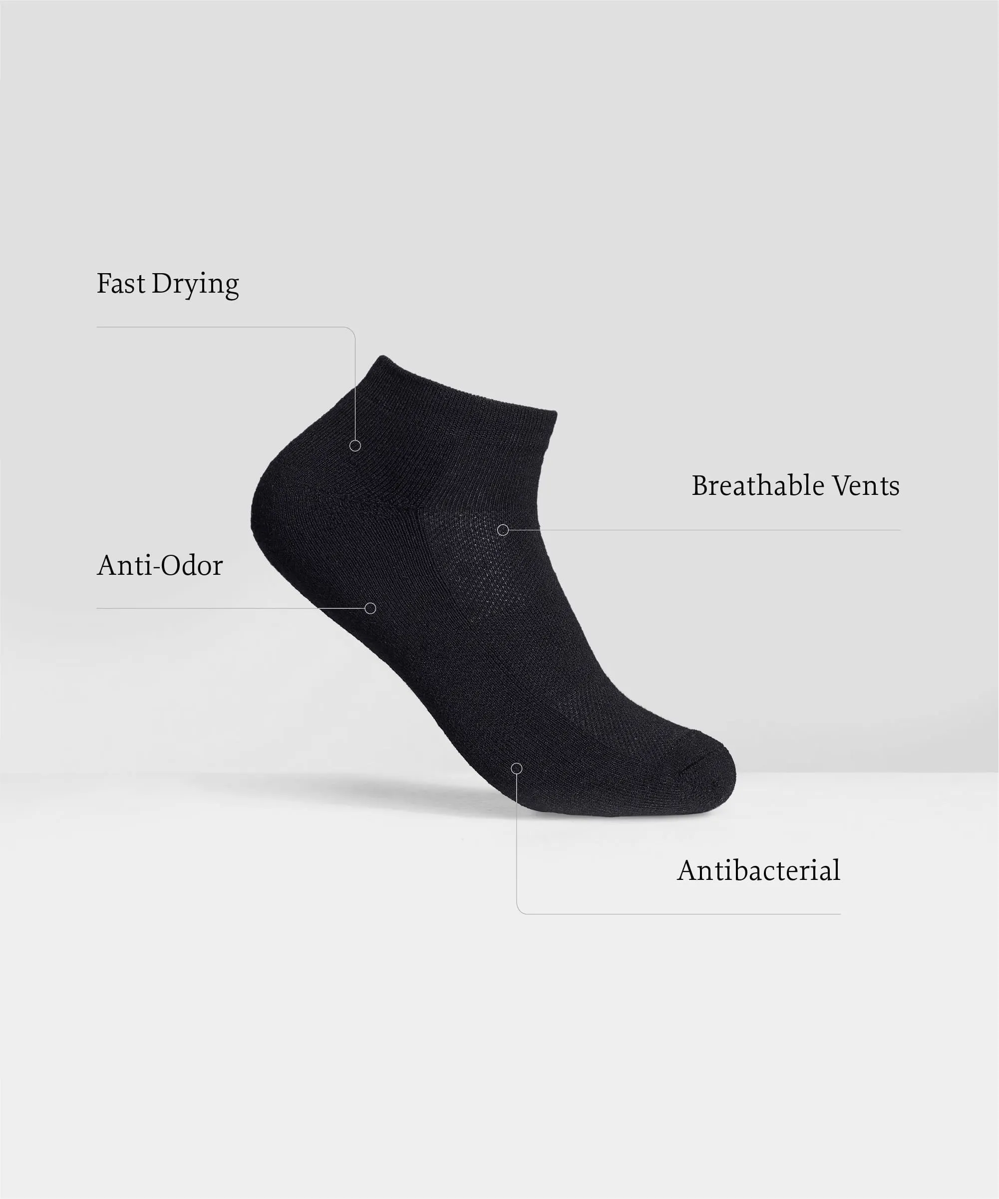 Men's All Season Ankle Socks