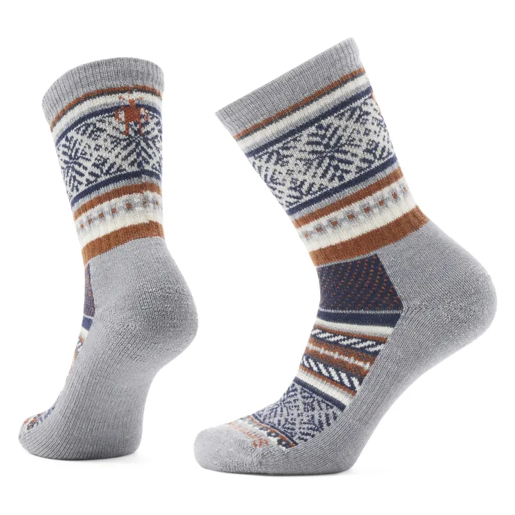 Men's Everyday Fair Isle Sweater Crew Socks