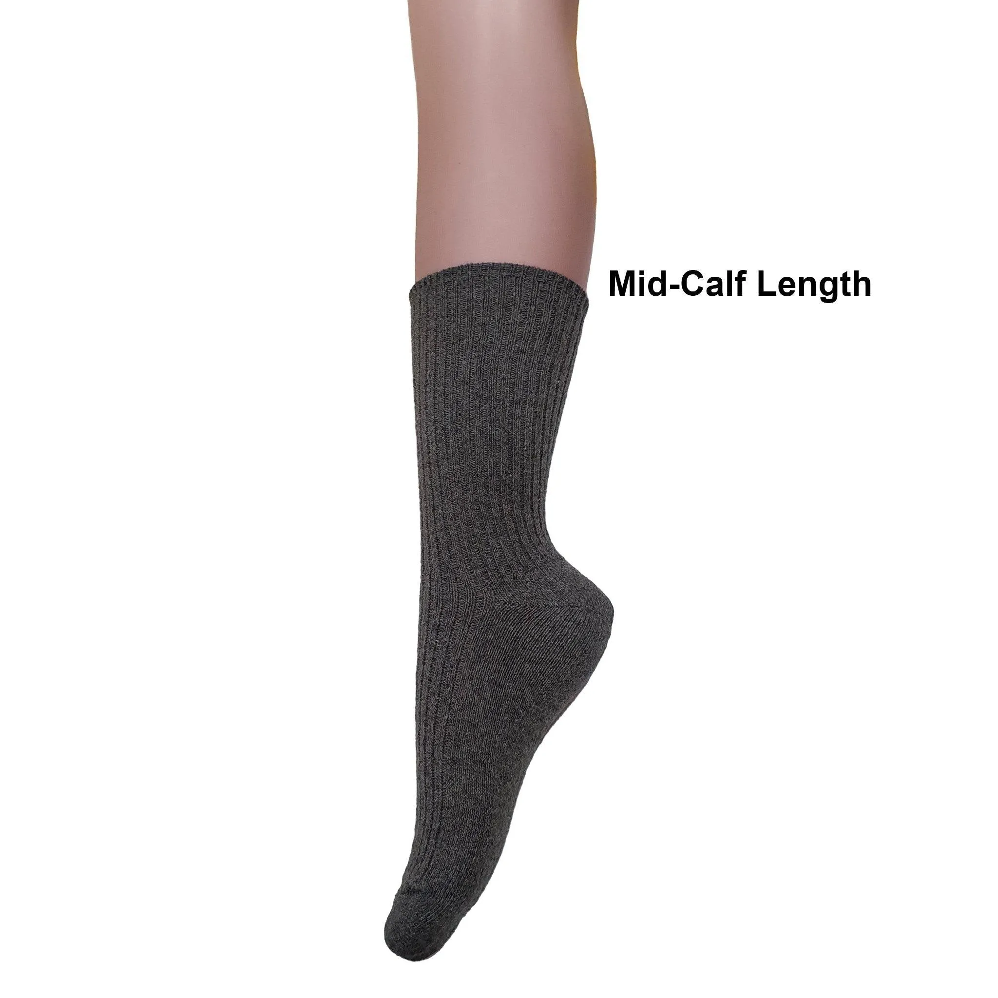 Mid Calf Wool Socks (Unisex) / Mid Calf Winter Socks