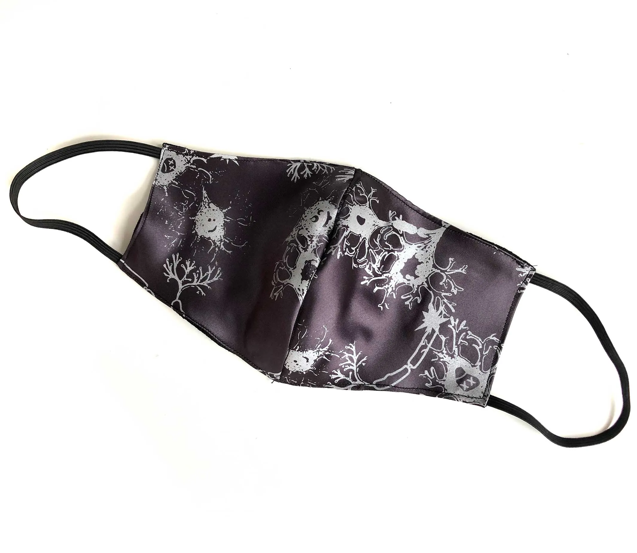 Neuron Face Mask, axon & dendrite adjustable fabric face cover