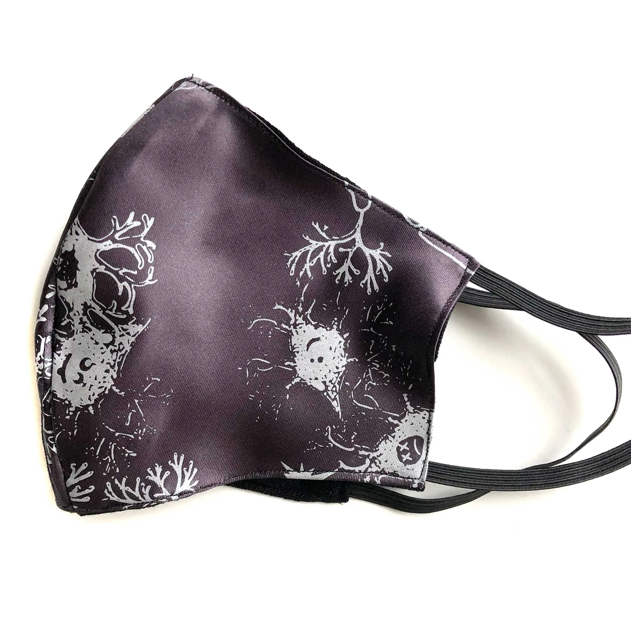 Neuron Face Mask, axon & dendrite adjustable fabric face cover