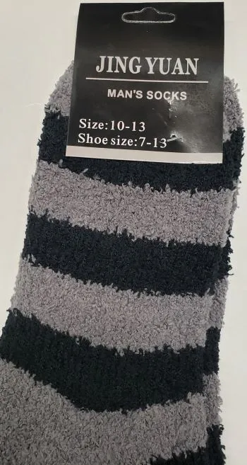 Patrick II -- Men's Fuzzy Socks