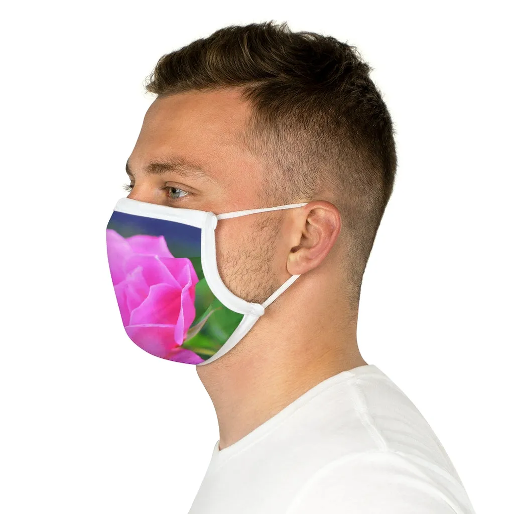 Pink Flower Cotton Face Mask (EU)