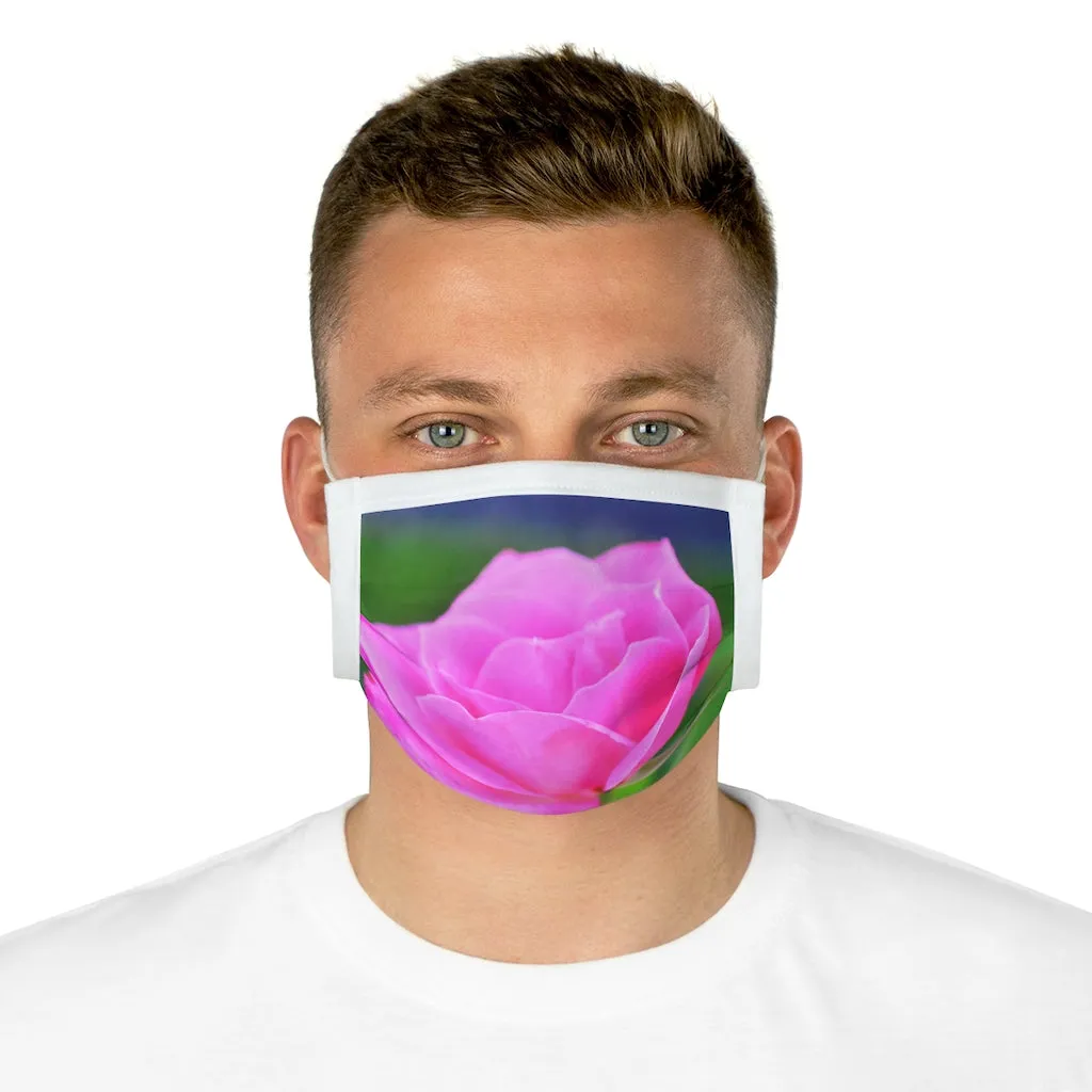 Pink Flower Cotton Face Mask (EU)