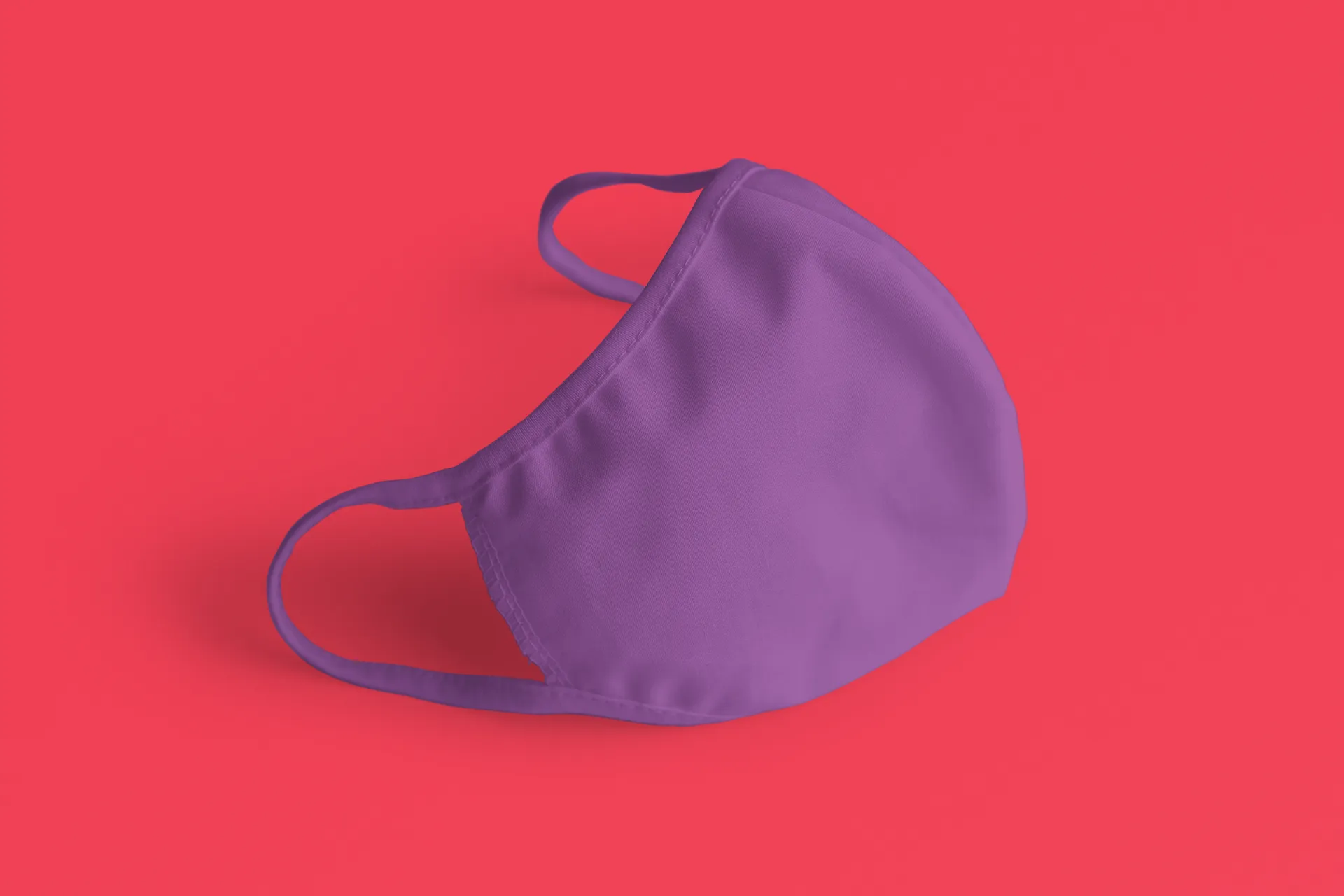 Plain Mask - Pack of 5 ( 17 Colors Available)