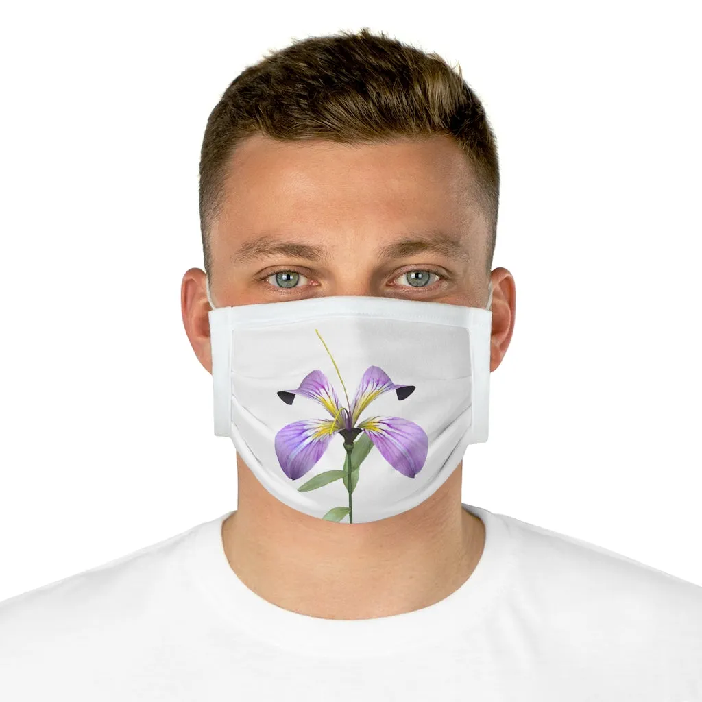 Purple Lilly Cotton Face Mask (EU)