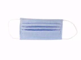 Reusable Cotton Face Mask - Blue