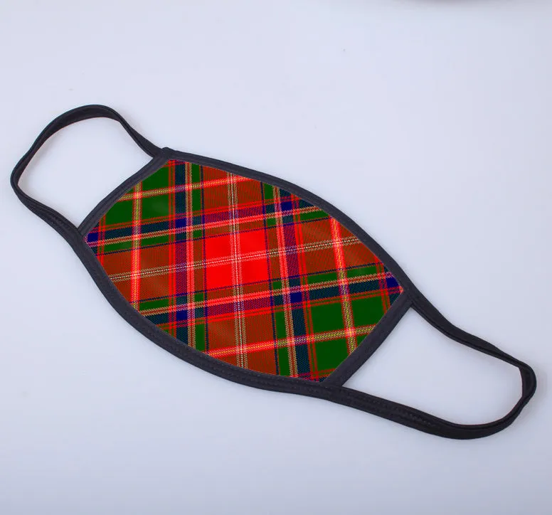 Somerville Tartan Printed Face Mask