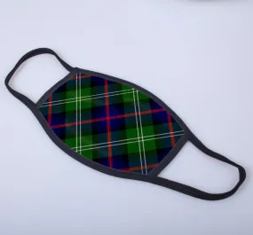 Sutherland Modern Tartan Printed Face Mask