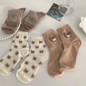 Teddy Bear Socks