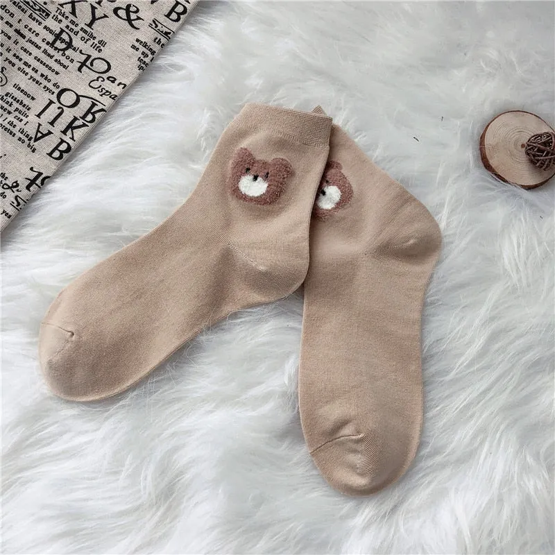 Teddy Bear Socks