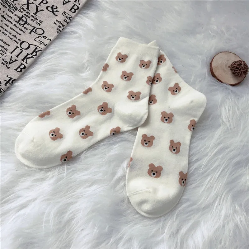 Teddy Bear Socks