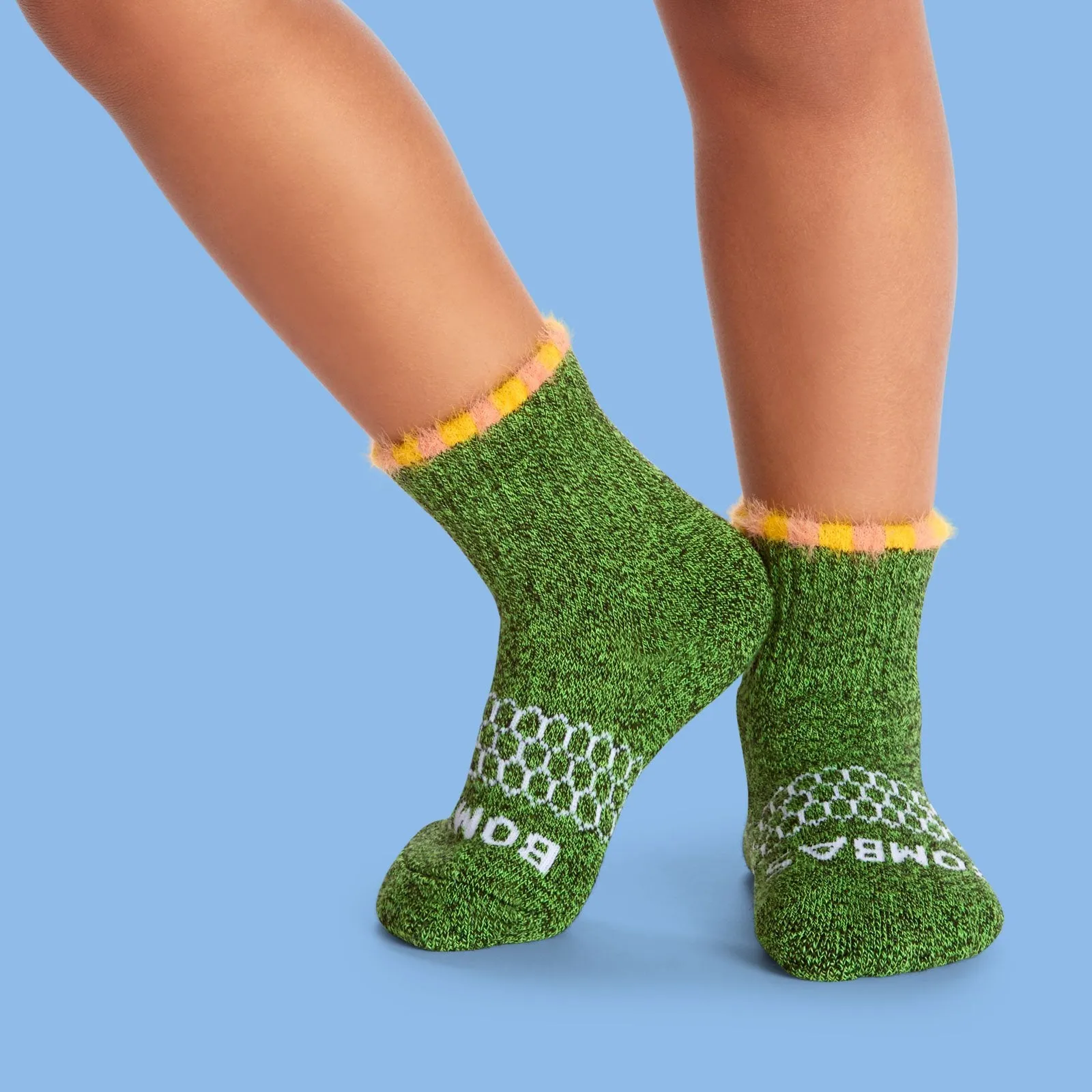 Toddler Sesame Street Fuzzy Calf Sock 4-Pack