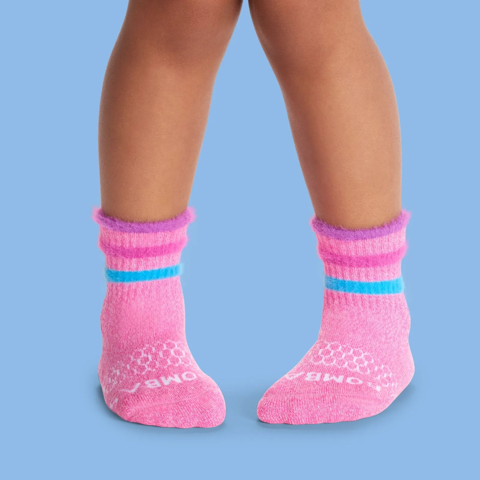 Toddler Sesame Street Fuzzy Calf Sock 4-Pack