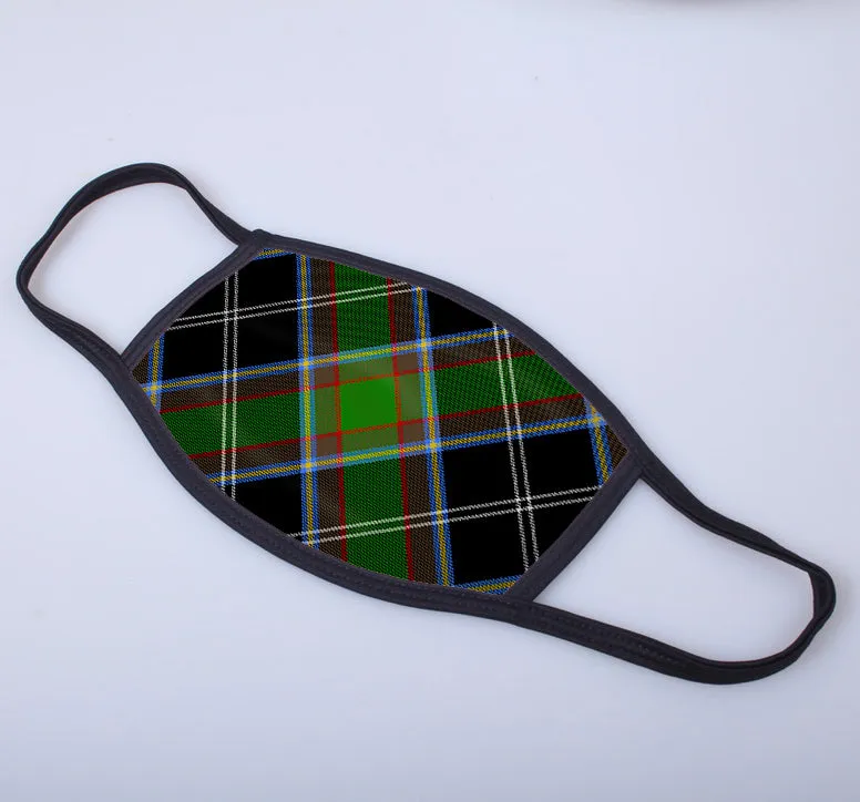 Webster Tartan Printed Face Mask