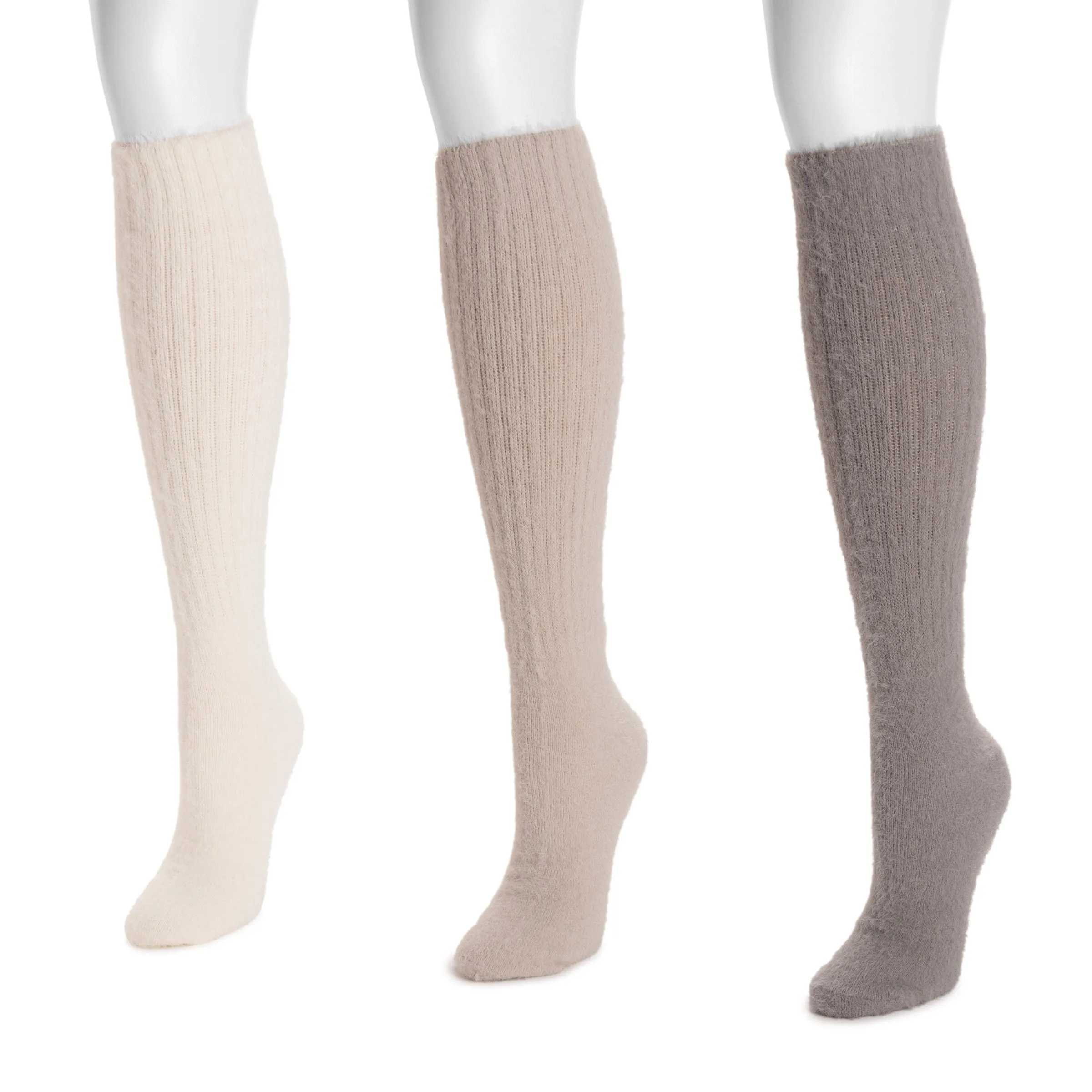 Women's 3 Pair Pack Slouch Fuzzy Sock